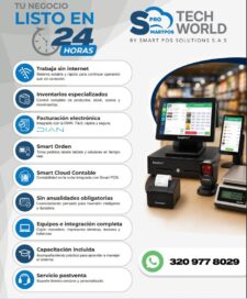 Smart POS Retail – Solución para Fruver y Supermercados-Balanzas Integradas