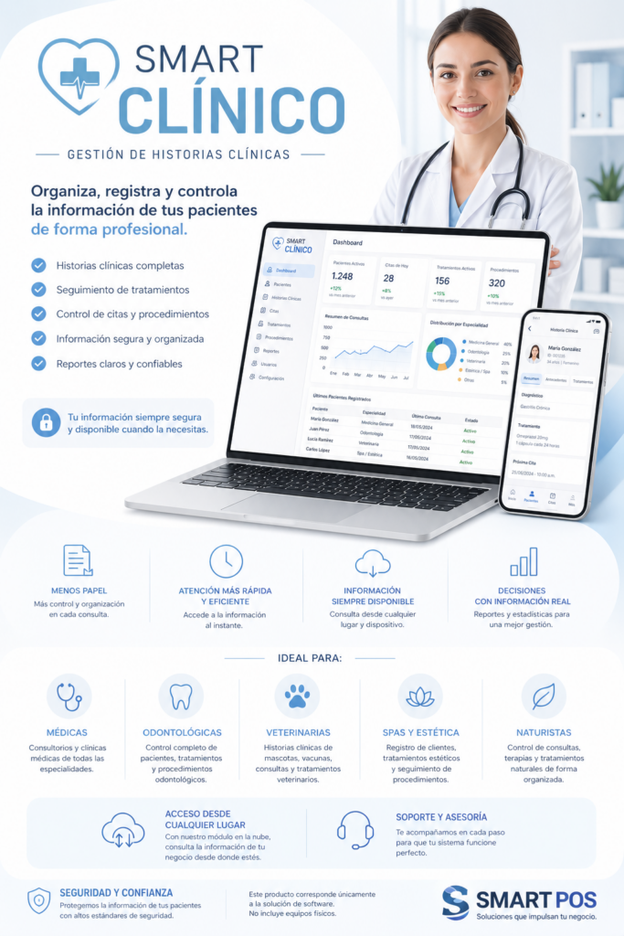 Smart Clínico – Gestión de Historias Clínicas