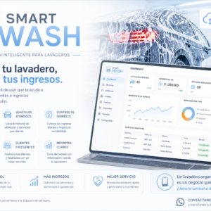 Smart Wash – Gestión para Lavaderos de Vehículos